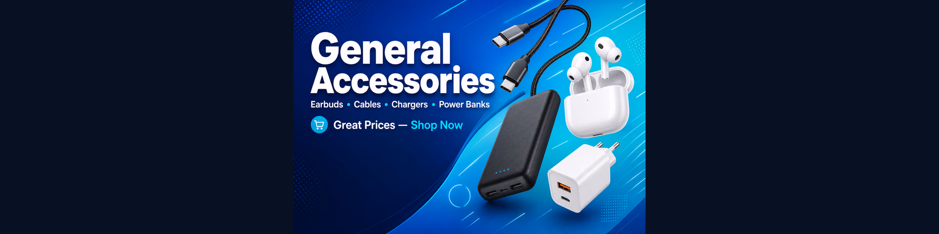 Homepage banner