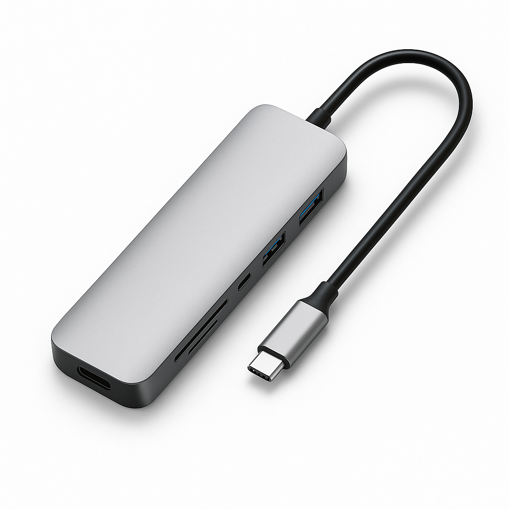 Honeywell 7-in-1 TypeC Docking Station with 4K HDMI,1xUSB 3.0, 2xUSB 2.0 & TypeC 3.0 PD 100W Charging Port, SD & Micro SD Slot,for All Type C Devices- MacBook,Laptop, Thunderbolt 3,PC,3 Years Warranty