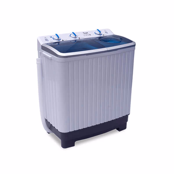 Royal 14KG Twin Tub Washing Machine, Magic Cleaning Filter, Transparent Lid, Wash Spin - RWMTT140NW