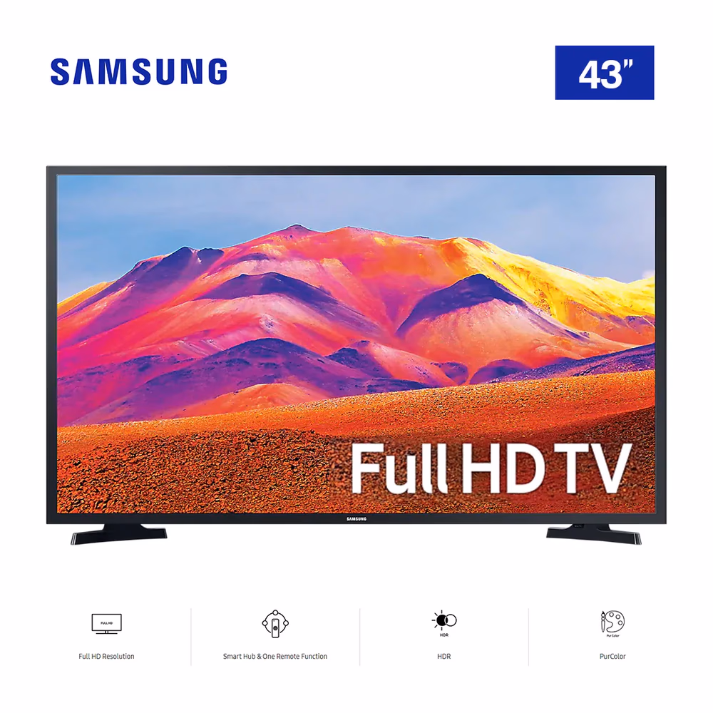 Samsung 43” TV T5300