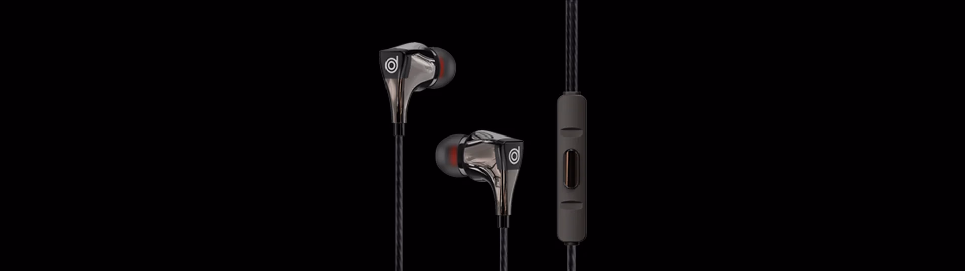 Tunz A4 3.5mm Wired Earphone Black