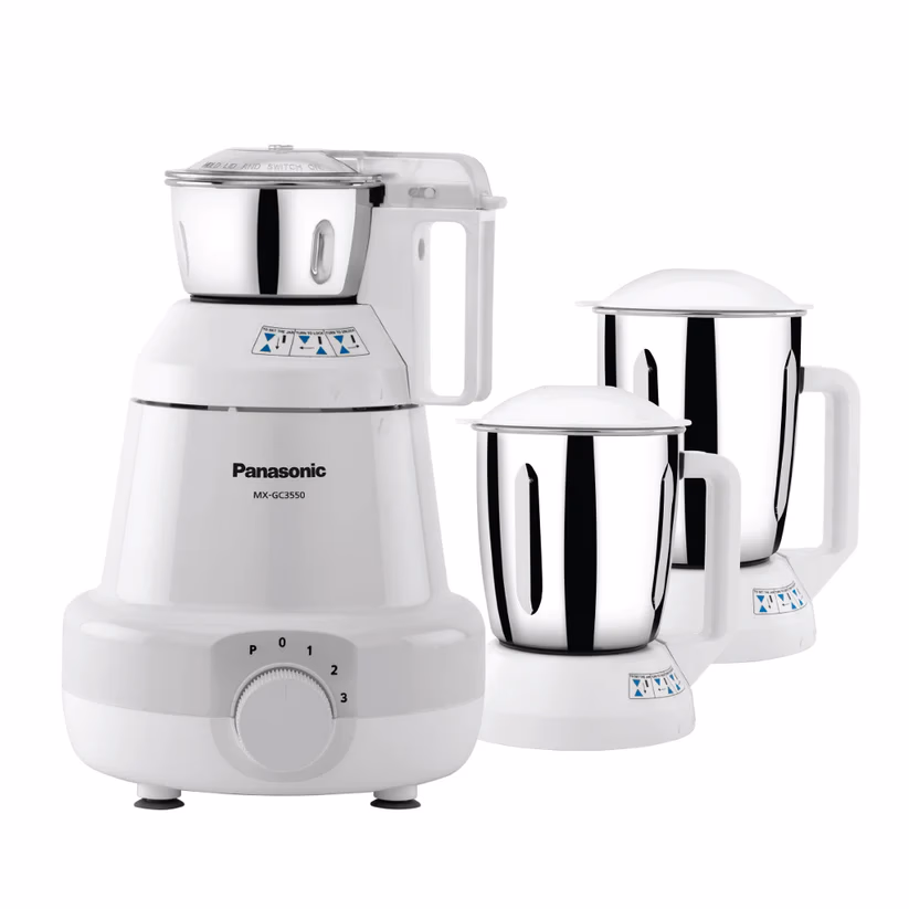 Panasonic 550W 3-Jar Mixer Grinder