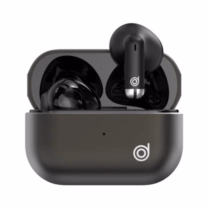 BoomAir Bass TWS Environmental Noise Cancelling Earbuds - Dual Mic, Bluetooth 5.3, USB-C