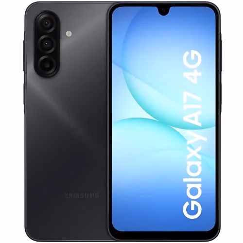 Samsung Galaxy A17 4G - 6.7" (6GB/128GB) Dual SIM, 5000mAh - Black