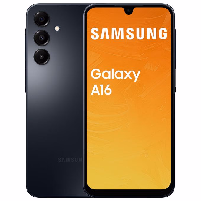 Samsung Galaxy A16 - 6.7" (4GB/128GB) 4G Dual SIM - Fingerprint - 5000mAh - Black