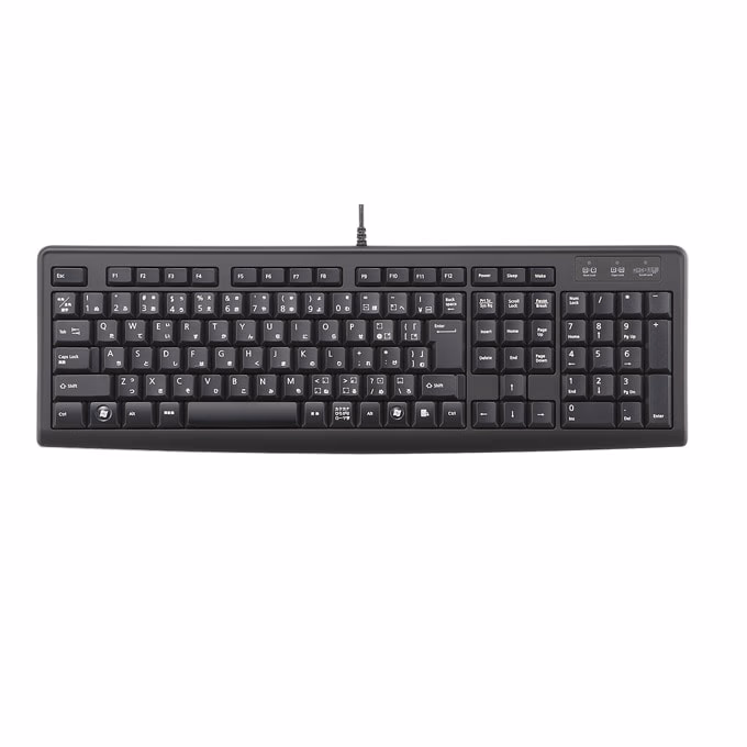 HP Standard Keyboard Office USB Black