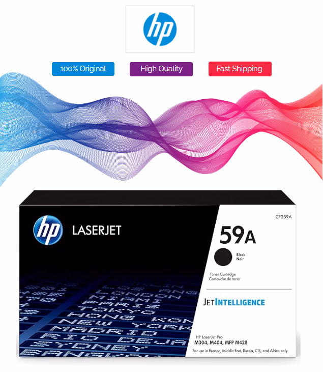 HP 59A CF 259A BLACK ORIGINAL LAZER JET TONER CATRIDGE
