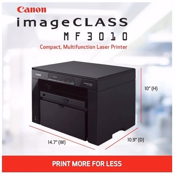 Canon i-Sensys MF3010  All-in-One Laser Printer