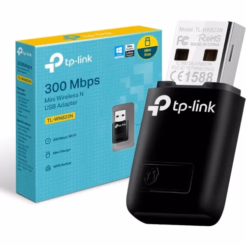TP-Link 300 Mbps Mini Wireless N USB Adapter