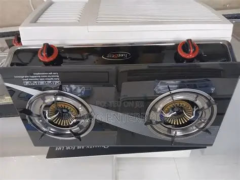 Kenstar Glass Top 2 Burner Gas Stove