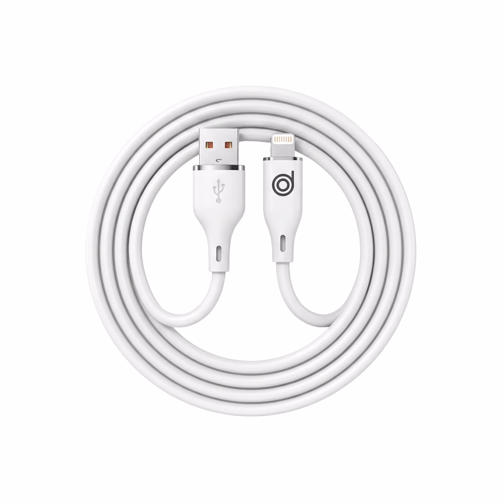 Ultra Durable Silicone Cable USB A to Lightning 1M Cable 12W - digifon